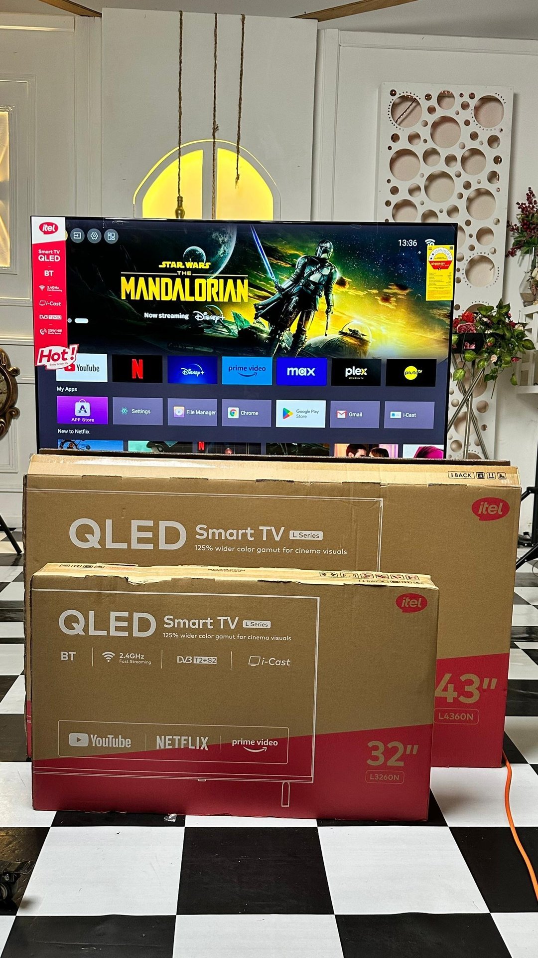 ITEL QLED SMART TELEVISION