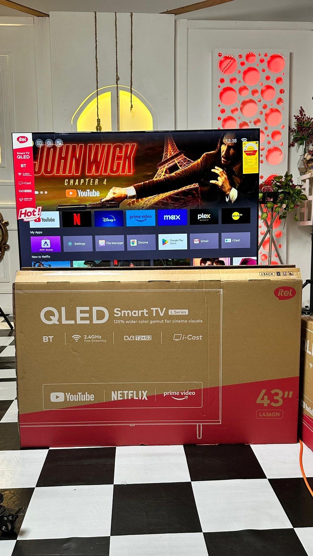 ITEL QLED SMART TELEVISION