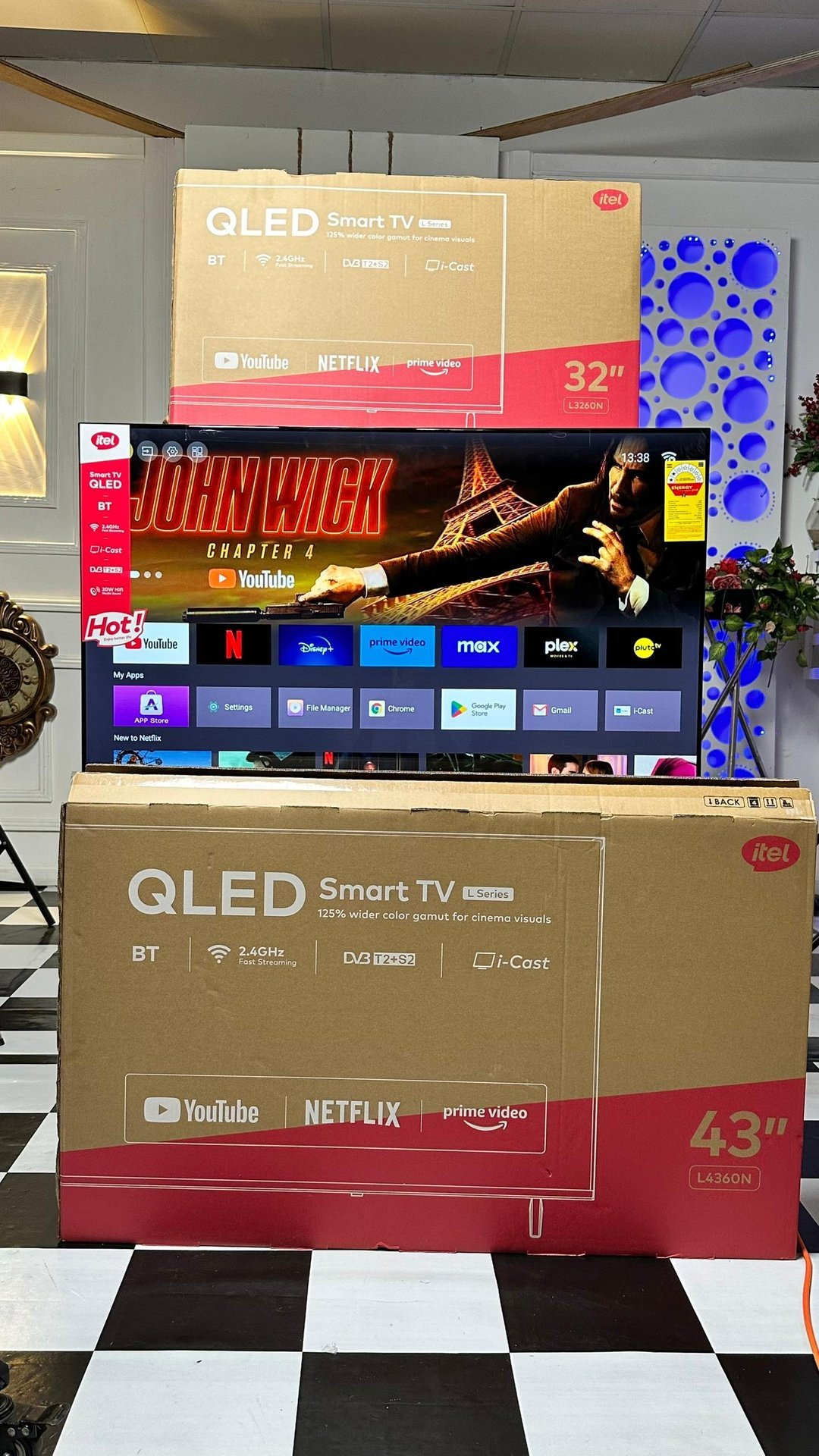 ITEL QLED SMART TELEVISION